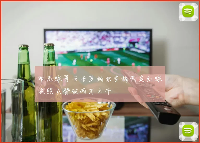 印尼球员卡卡罗纳尔多梅西走红球衣照点赞破两万六千